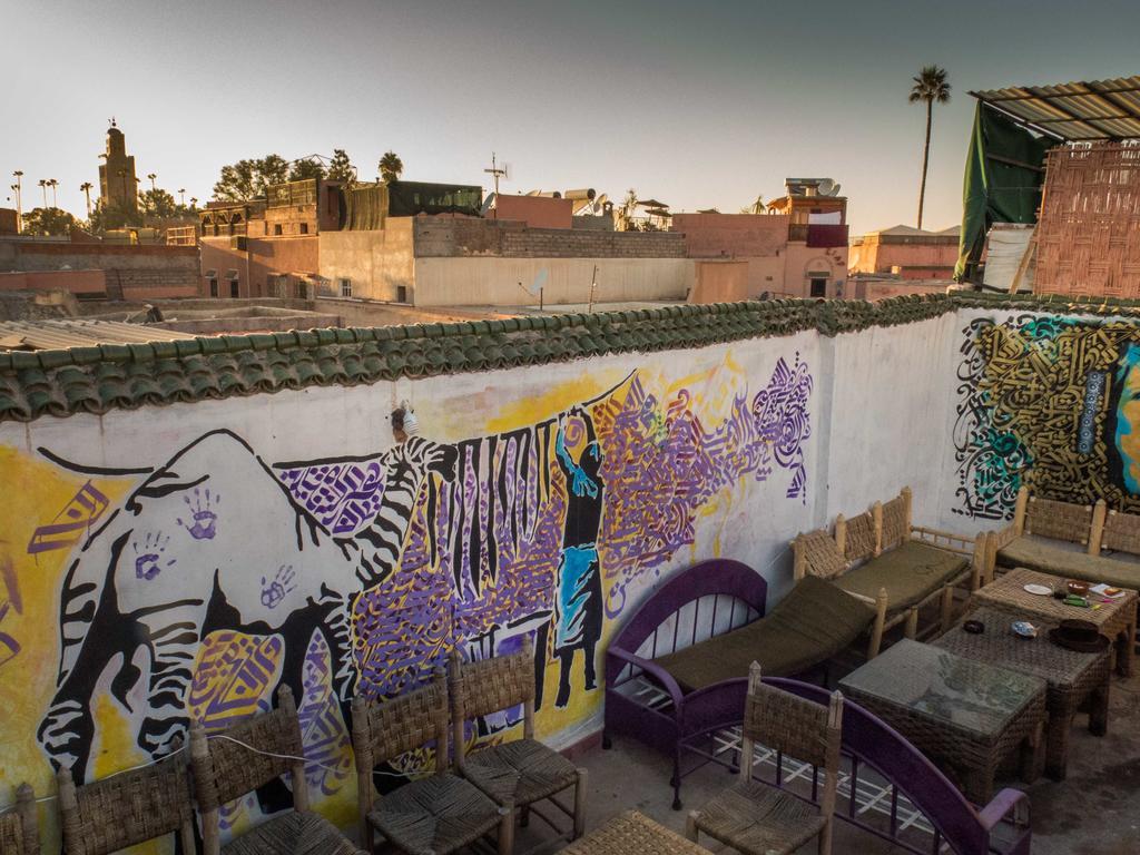 Backpackers Grapevine Hostel Marrakesh Eksteriør billede