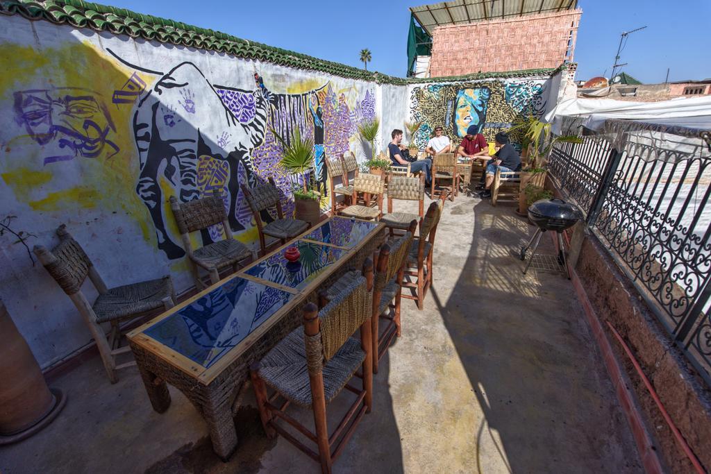 Backpackers Grapevine Hostel Marrakesh Eksteriør billede