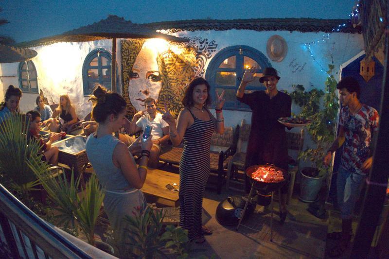 Backpackers Grapevine Hostel Marrakesh Eksteriør billede