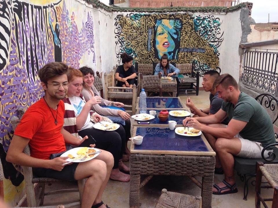 Backpackers Grapevine Hostel Marrakesh Eksteriør billede