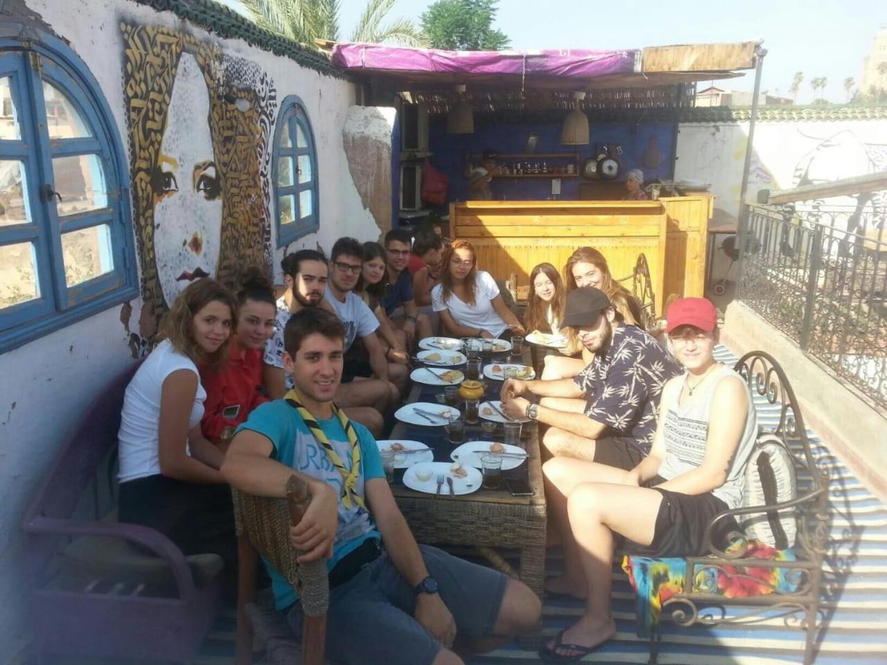 Backpackers Grapevine Hostel Marrakesh Eksteriør billede