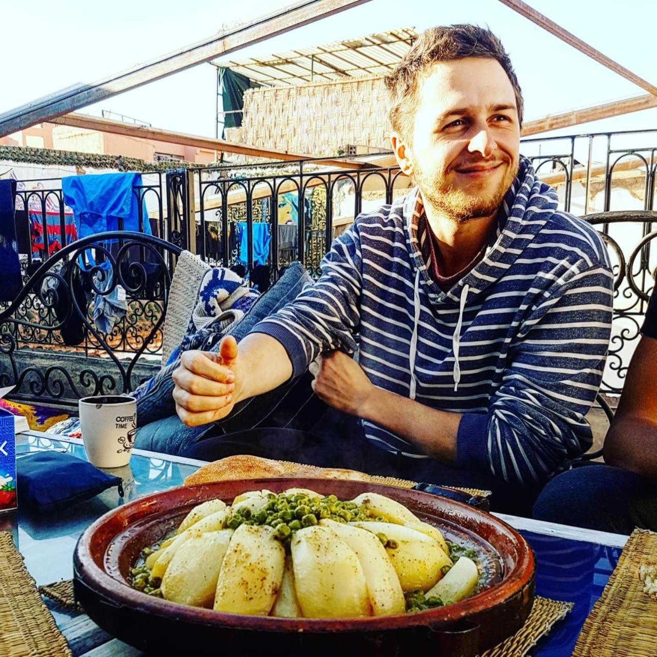 Backpackers Grapevine Hostel Marrakesh Eksteriør billede